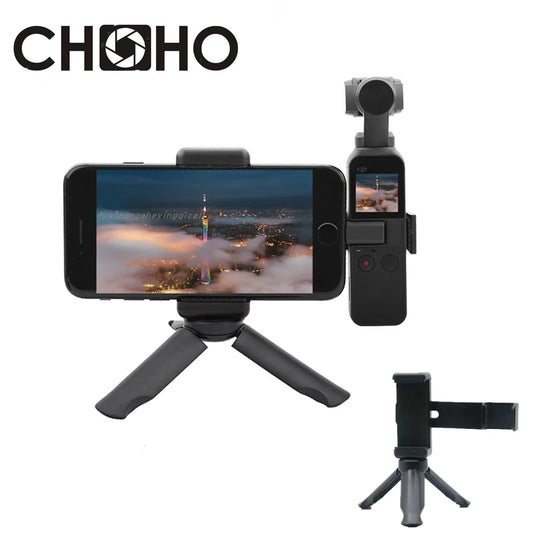 Mobile Phone Securing Clip Bracket Mount Desktop Tripod for DJI Osmo Pocket Handheld Gimbal Camera Accessories