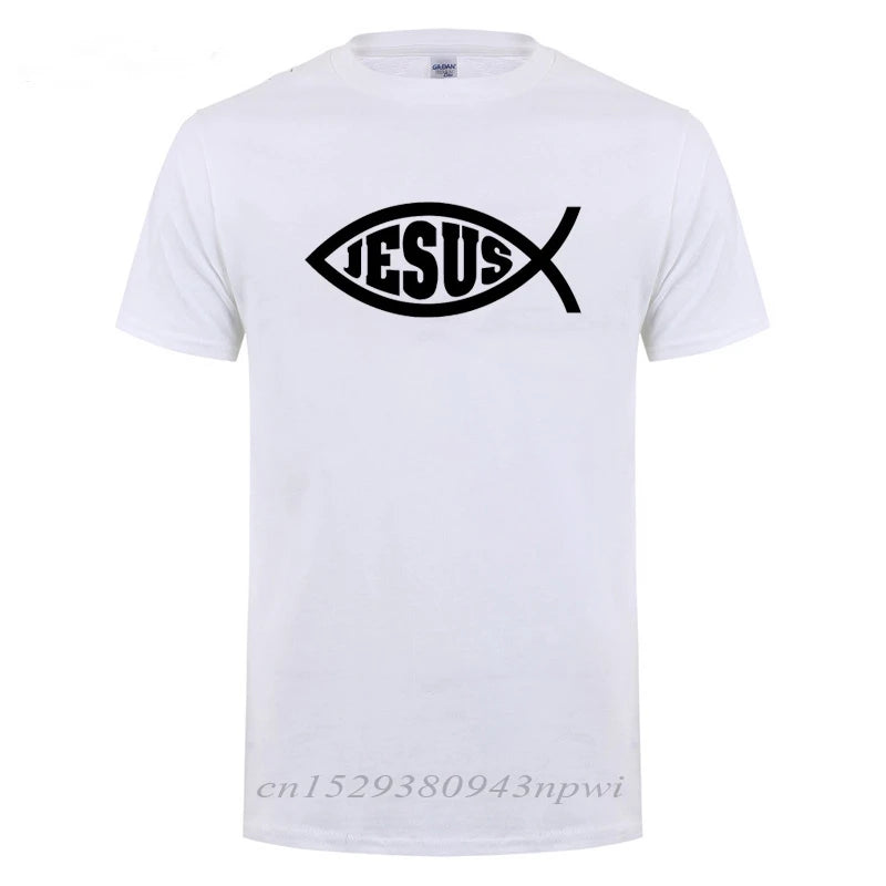 "Faith Mode: Jesus Fish Street Tee"