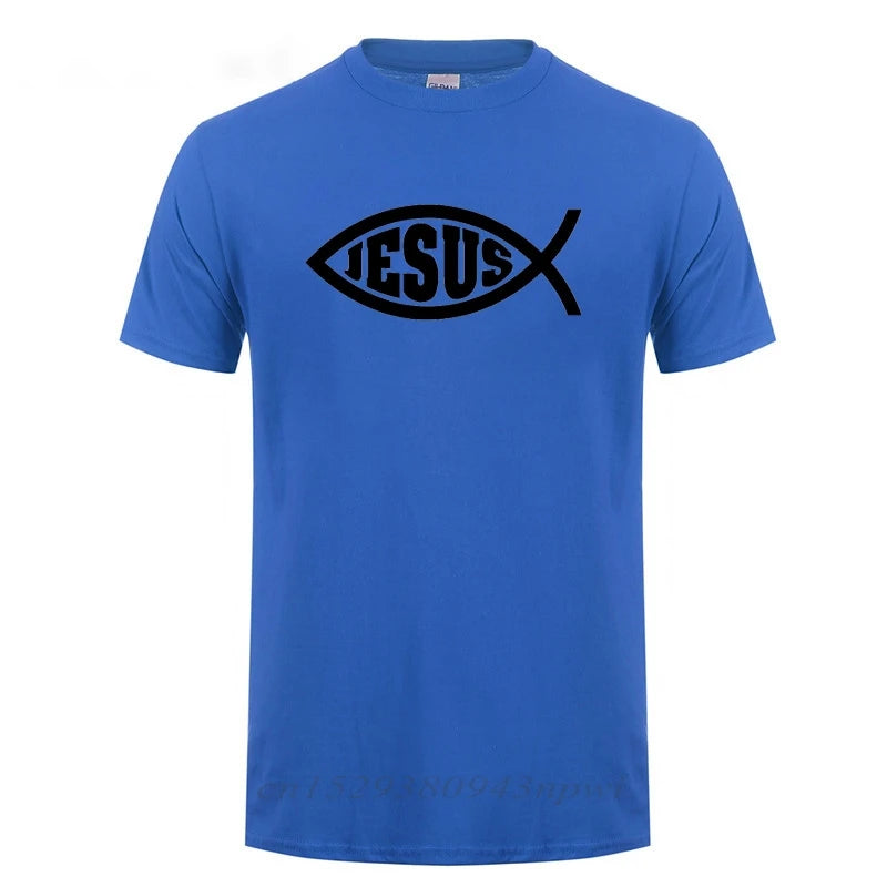 "Faith Mode: Jesus Fish Street Tee"
