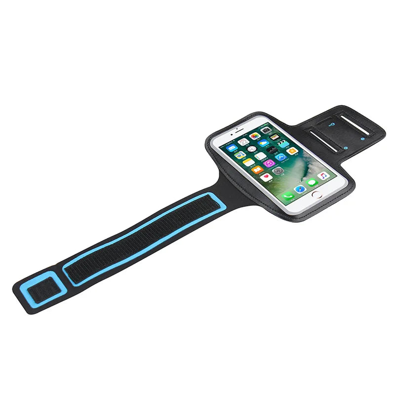 Outdoor Sports Armband Case for iPhone 14/13, Xiaomi, Huawei – Universal 5-7 Inch Smartphone Holder for Running, Cycling, and Fitness