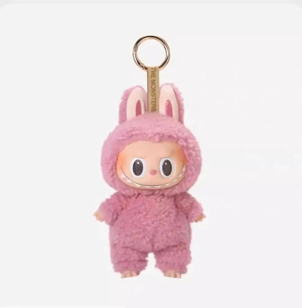 Labubu The Monsters – Sit-Down Party Series (1st & 2nd Gen) | 17cm Vinyl Keychain Pendant Plush Doll