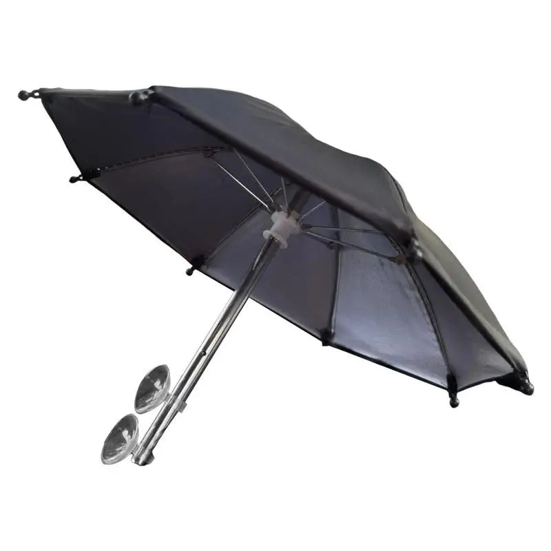 Mobile Phone Parasol - Anti-Glare Sunshade Umbrella for Phone, Car Visor Cell Phone Holder, Sun Protection Cover