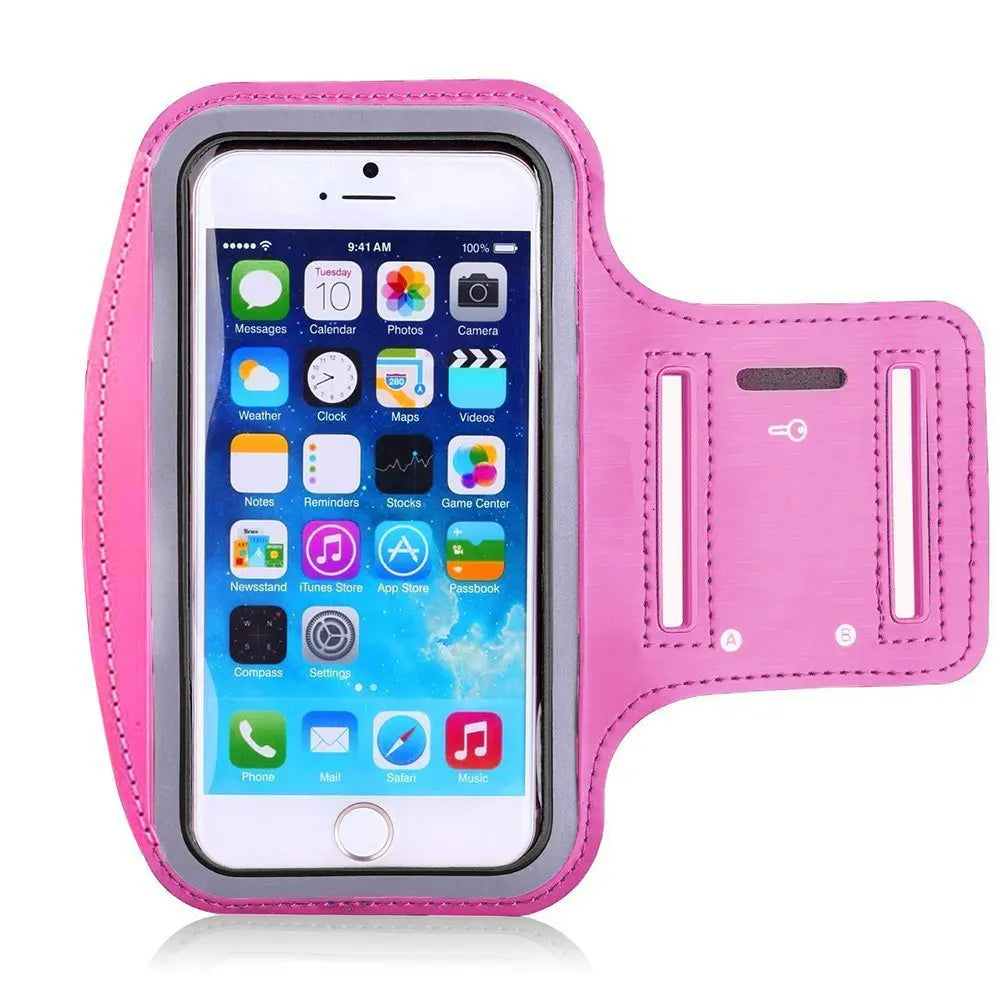 Outdoor Sports Armband Case for iPhone 14/13, Xiaomi, Huawei – Universal 5-7 Inch Smartphone Holder for Running, Cycling, and Fitness