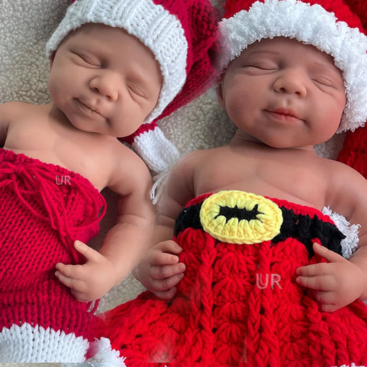 18.5-Inch Realistic Reborn Baby Boy Doll, Full-Body Silicone, 7.3 lbs – Newborn Collectible DIY Toy, Painted or Unpainted