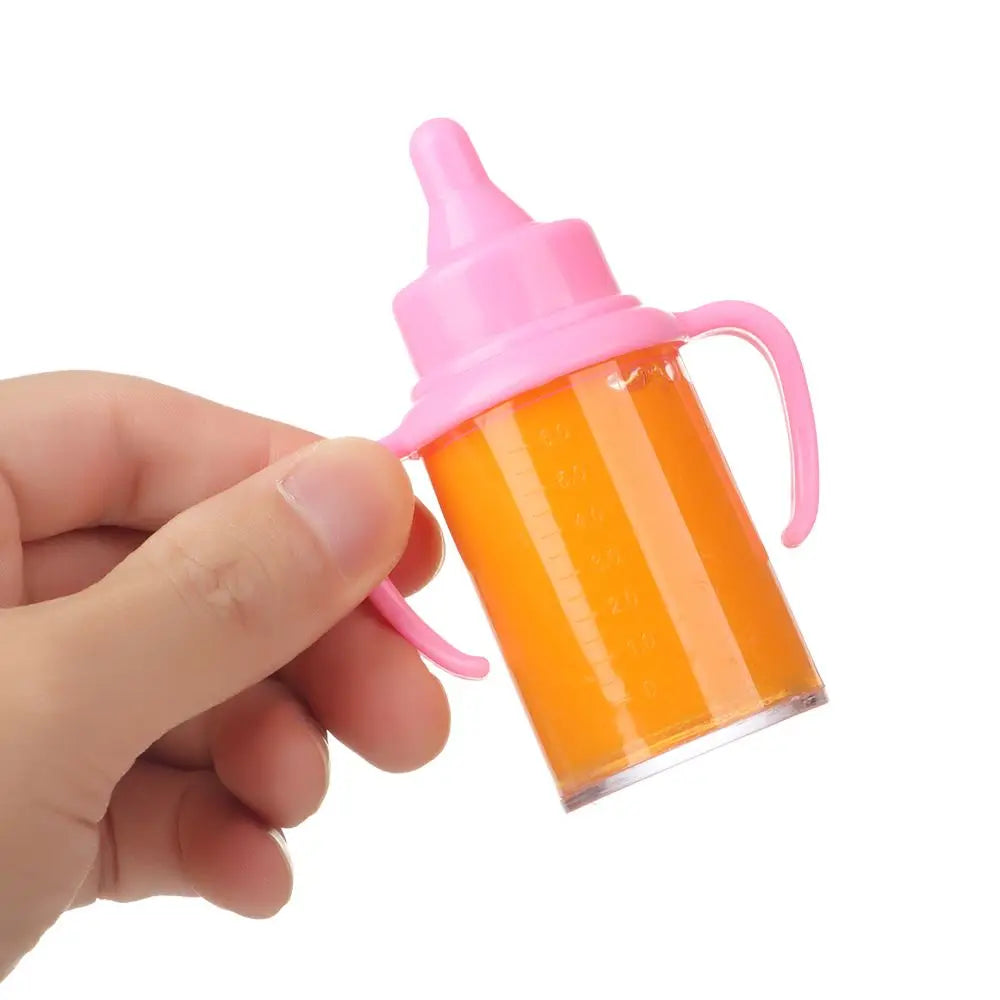 Magic Juice & Milk Bottle Set with Pacifier & Bib – For 18-Inch Reborn Baby Dollsbs Magic Milk Bottles
