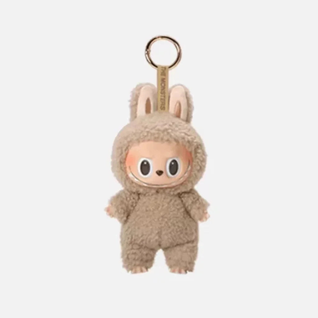 Genuine Labubu V1 Exciting Macaron Series The Monsters Vinyl Face Pendant Doll Model Toy Cute Keychain Toys Birthday Gifts