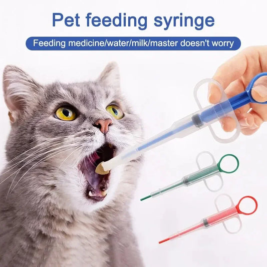 "EasyMeds™ Pet Pill & Liquid Feeder – Safe, Reusable & Stress-Free"