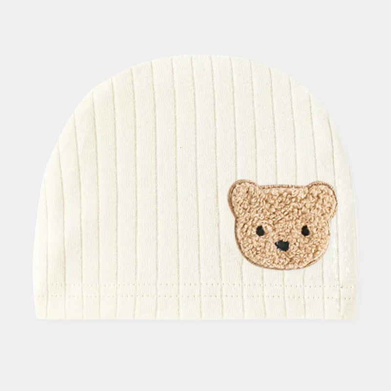 Newborn Baby Hat – 100% Cotton Fetal Cap for Spring & Autumn, 0-3 Months, Unisex Infant Accessory