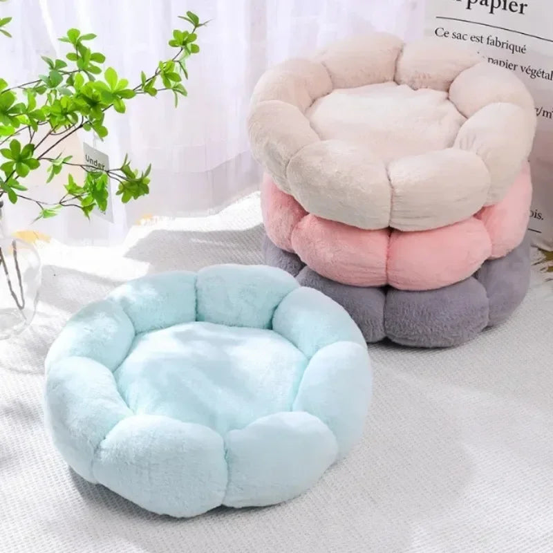 Cotton Pet Bed – Soft, Stylish, and Easy to Clean