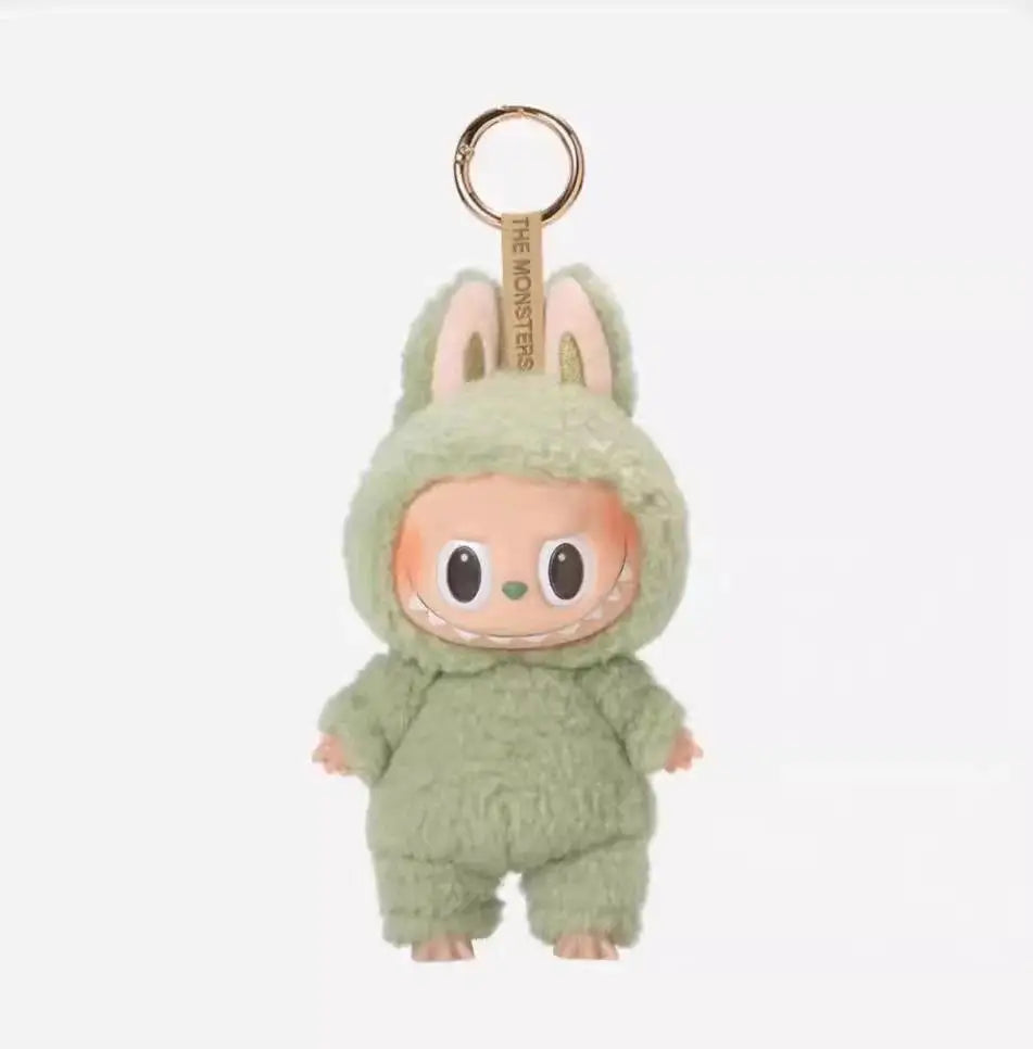 Labubu The Monsters – Sit-Down Party Series (1st & 2nd Gen) | 17cm Vinyl Keychain Pendant Plush Doll