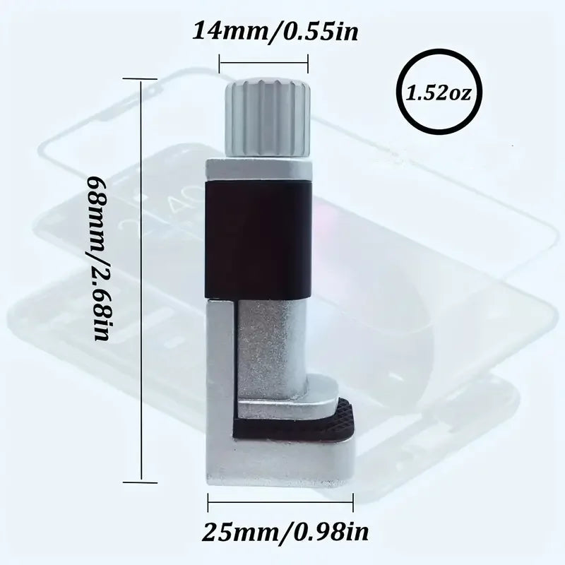 Adjustable Phone Repair Clamp – Screen Securing Tool for Smartphones, Tablets, Laptops & iPads