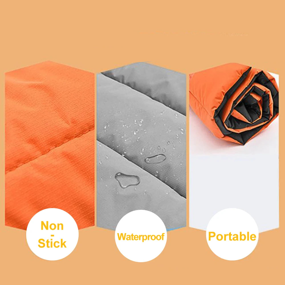 Portable Waterproof Outdoor Pet Mat – Foldable Dog & Cat Bed with Storage Bag for Camping & Travel