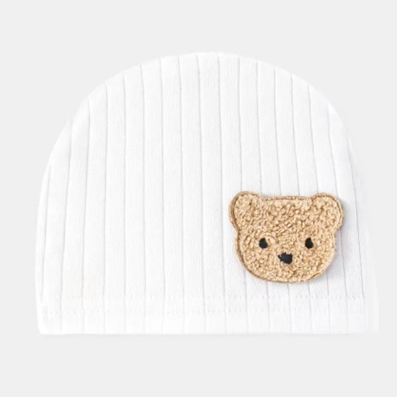 Newborn Baby Hat – 100% Cotton Fetal Cap for Spring & Autumn, 0-3 Months, Unisex Infant Accessory