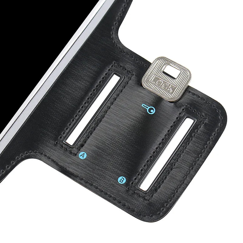 Outdoor Sports Armband Case for iPhone 14/13, Xiaomi, Huawei – Universal 5-7 Inch Smartphone Holder for Running, Cycling, and Fitness