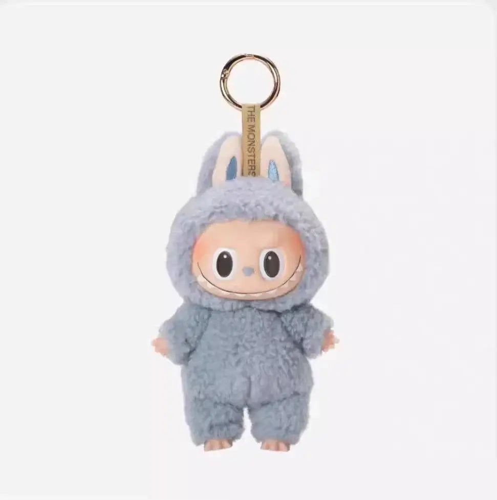 Labubu The Monsters – Sit-Down Party Series (1st & 2nd Gen) | 17cm Vinyl Keychain Pendant Plush Doll