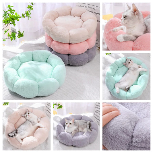 Cotton Pet Bed – Soft, Stylish, and Easy to Clean