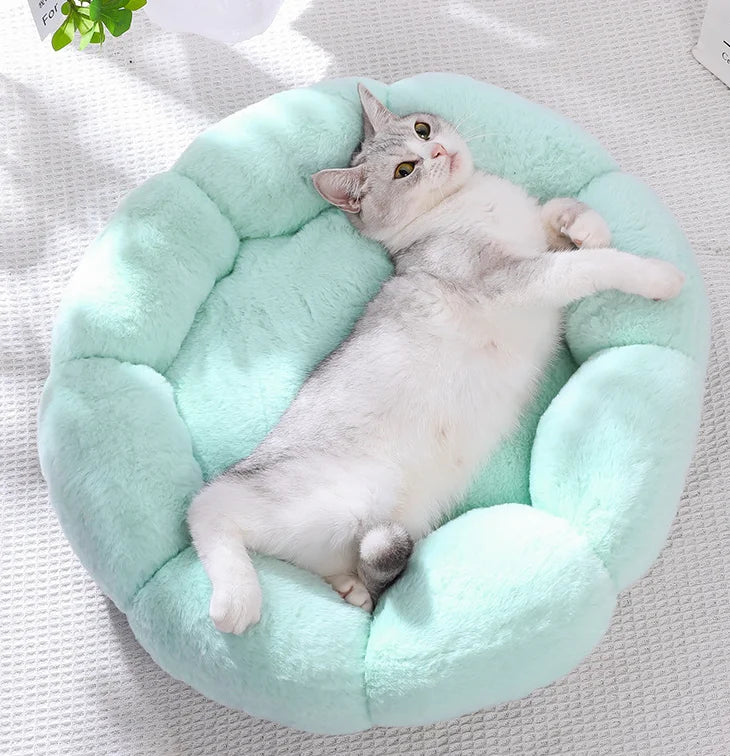 Cotton Pet Bed – Soft, Stylish, and Easy to Clean