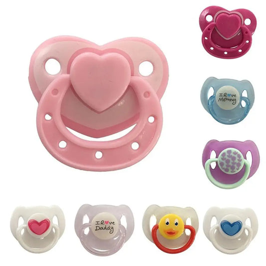 Magnetic Pacifier Set with Dummy & Magnet Nipples – Cute Reborn Baby Doll Accessories for Newborn DIY Kids Toys