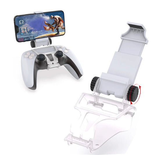 PS5 PlayStation 5 Gamepad Controller Smartphone Mount Holder – Clip Stand Support for Phone Gaming Accessories  Specifications: