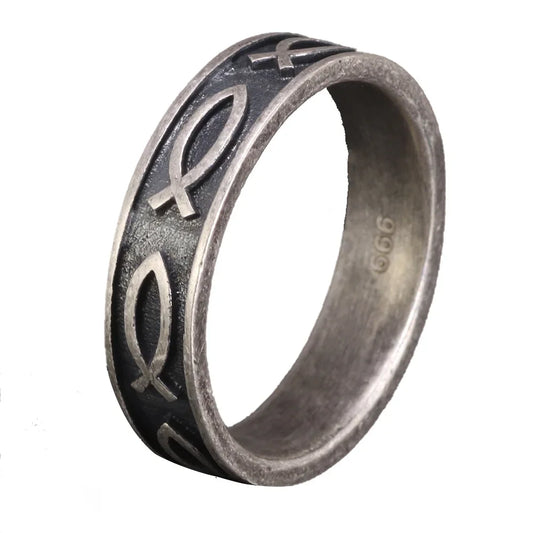 "Primal Spirit – 999 Silver Vintage Ring"