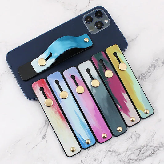 Portable Finger Strap & Phone Stand – Multi-Functional Ring Grip Holder Compatible with iPhone 12/13, Xiaomi and More