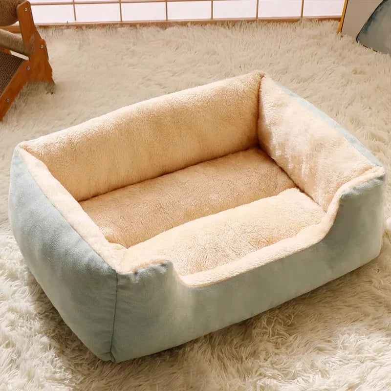 Cozy Pet Bed for Cats and Small Dogs – Soft Cushion House Basket for Ultimate Comfort
