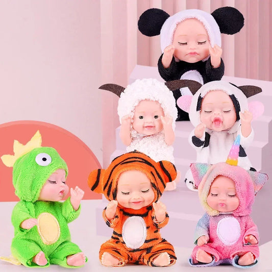 Realistic Reborn Doll with 6 Expressions – Cute, Sleeping, Dreaming & More