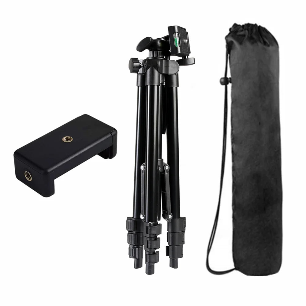 Smartphone Tripod | Portable Mobile Phone Stand | Cellphone Selfie Holder for Photos and Videos