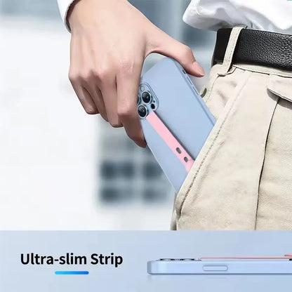 Adjustable Silicone Phone Strap – Anti-Lost Wristband Holder for Smartphones