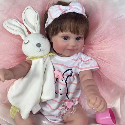 20'' Realistic Reborn Baby Doll – “Maddie” Girl with Hand-Painted Details, Visible Veins & 3D Skin Tone | Holiday Gift Idea