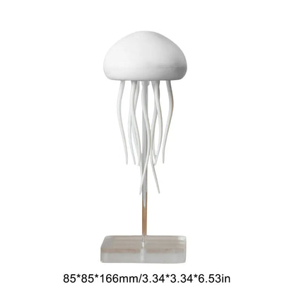 RGB Jellyfish Night Light – Cute Cartoon Bedside Lamp with Voice Control & Type-C Charging
