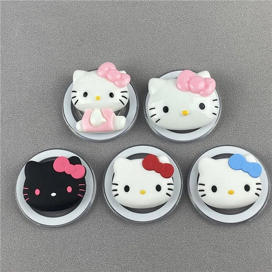 🌸 Cute Sanrio Hello Kitty Magnetic Phone Holder – Adorable & Functional for Magnetic Phones or Cases