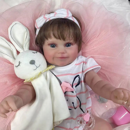 20'' Realistic Reborn Baby Doll – “Maddie” Girl with Hand-Painted Details, Visible Veins & 3D Skin Tone | Holiday Gift Idea