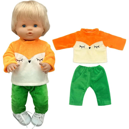 40cm Reborn Baby Doll Dress – Clothes for Nenuco and Sister Dolls, Perfect Gift for Girls