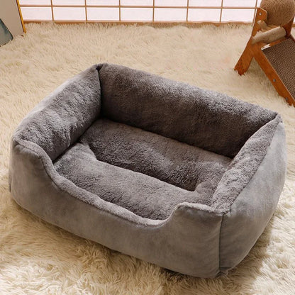 Cozy Pet Bed for Cats and Small Dogs – Soft Cushion House Basket for Ultimate Comfort