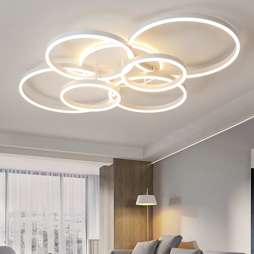 Modern LED Ceiling Chandelier Lighting For Home Living Study Room Bedroom Dimmable Ceiling lamp Indoor Lighting decoration Lamps