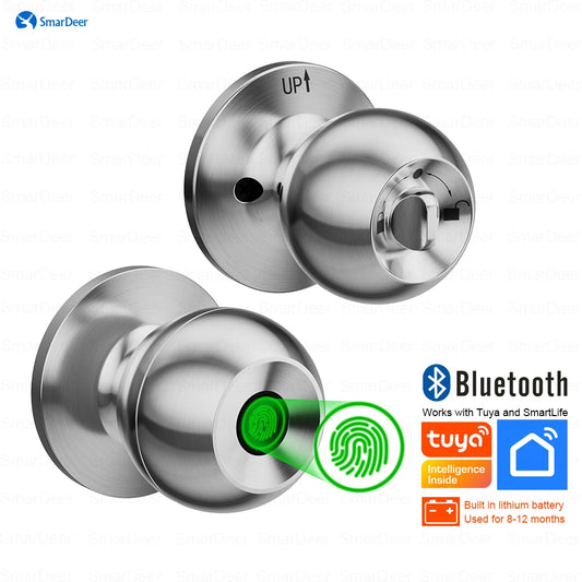 SmarDeer Tuya Smart Lock – Keyless Entry with App and Biometric Access