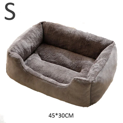 Cozy Pet Bed for Cats and Small Dogs – Soft Cushion House Basket for Ultimate Comfort