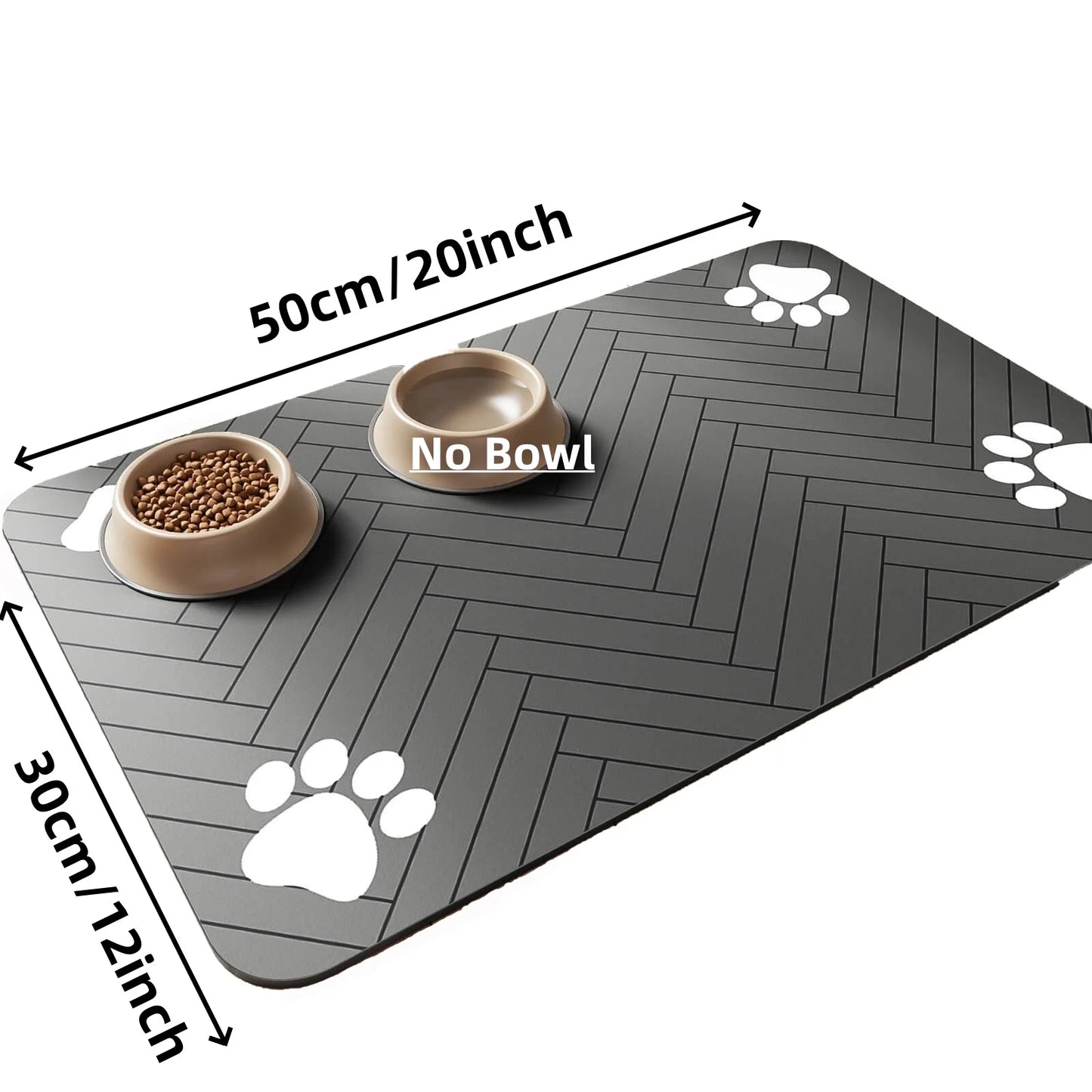 🐶🐱 AquaGuard™ Pet Feeding Mat – Absorbent, Waterproof & Quick-Dry Placemat for Dogs and Cats