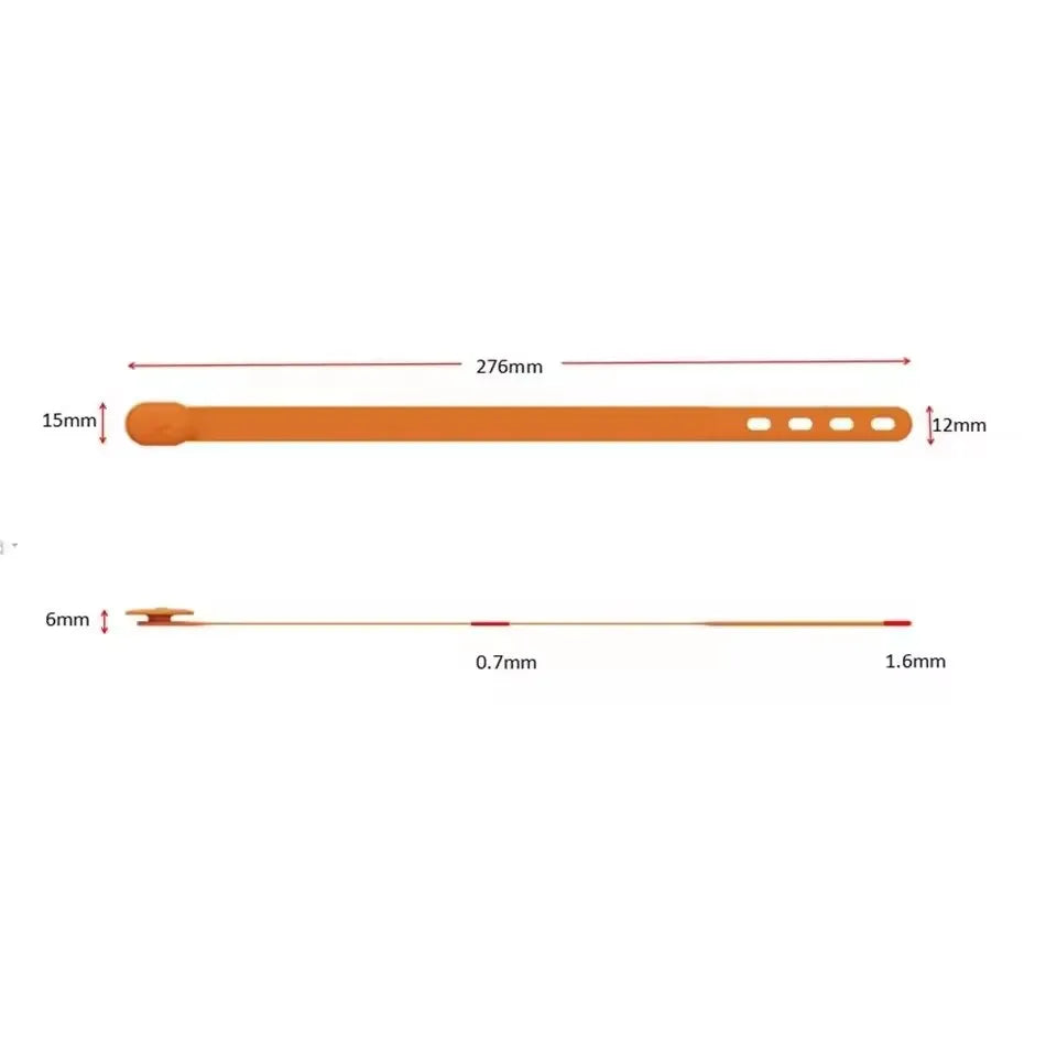 Adjustable Silicone Phone Strap – Anti-Lost Wristband Holder for Smartphones