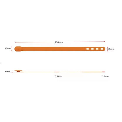 Adjustable Silicone Phone Strap – Anti-Lost Wristband Holder for Smartphones