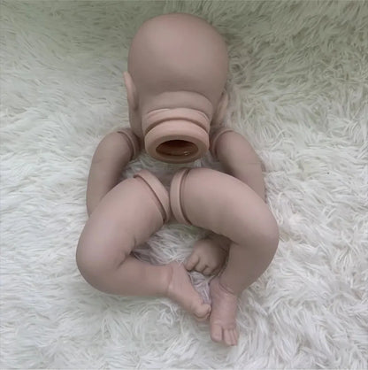 20'' Rosalie Reborn Doll Kit – Sleeping Newborn Baby | Unpainted DIY Vinyl Parts with Cloth Body & COA | Reborn Bebe Doll Kit